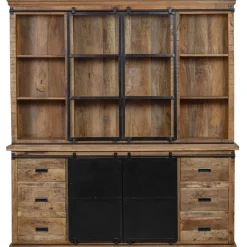 Mangohoutonline Mangohouten Buffetkast Denver 220×220 cm Recht Mahom