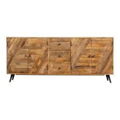 Mangohoutonline Mangohouten Dressoir Alamo 200 cm Mahom