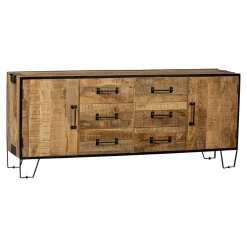 Mangohoutonline Mangohouten Dressoir Baltimore 190 cm Mahom