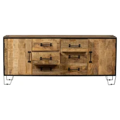 Mangohoutonline Mangohouten Dressoir Baltimore 190 cm Mahom