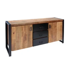 Mangohoutonline Mangohouten Dressoir Birmingham 160 cm Mahom