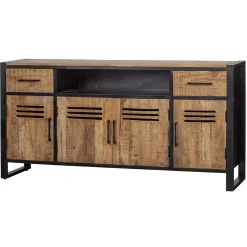 Mangohoutonline Mangohouten Dressoir Henderson 180 cm Mahom