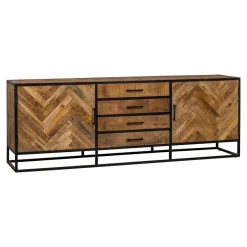 Mangohoutonline Mangohouten Dressoir New Haven 210 cm Mahom