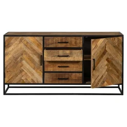 Mangohoutonline Mangohouten Dressoir New Haven 165 cm Mahom