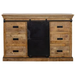 Mangohoutonline Mangohouten Dressoir Newark 140 cm Mahom