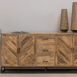 Mangohoutonline Mangohouten Dressoir Reno 200 cm Mahom