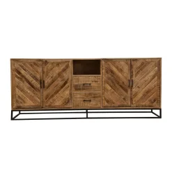 Mangohoutonline Mangohouten Dressoir Reno 220 cm Mahom