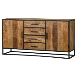 Mangohoutonline Mangohouten Dressoir San Antonio 165 cm Mahom
