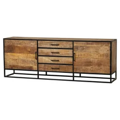 Mangohoutonline Mangohouten Dressoir San Antonio 210 cm Mahom