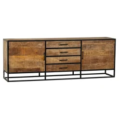 Mangohoutonline Mangohouten Dressoir San Antonio 210 cm Mahom