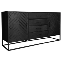 Mangohoutonline Mangohouten Dressoir Sienna 165 cm Mahom