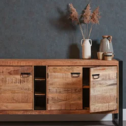 Mangohoutonline Mangohouten Dressoir Stockton 200 cm Mahom