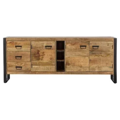 Mangohoutonline Mangohouten Dressoir Stockton 200 cm Mahom