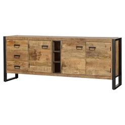 Mangohoutonline Mangohouten Dressoir Stockton 200 cm Mahom