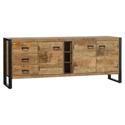 Mangohoutonline Mangohouten Dressoir Stockton 200 cm Mahom