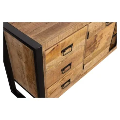 Mangohoutonline Mangohouten Dressoir Stockton 200 cm Mahom