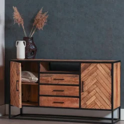 Mangohoutonline Mangohouten Dressoir Toronto 145x80 cm Mahom