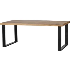 Mangohoutonline Mangohouten Eettafel Britt Rechthoek 200x100 cm Mahom