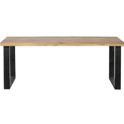 Mangohoutonline Mangohouten Eettafel Britt Rechthoek 140x90 cm Mahom