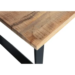 Mangohoutonline Mangohouten Eettafel Britt Rechthoek 220x100 cm Mahom