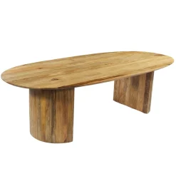 Mangohoutonline Mangohouten Eettafel Chiara 240x110 cm Mahom