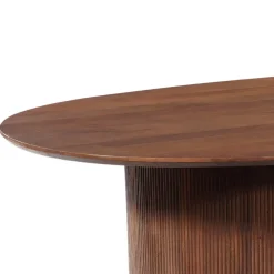 Mangohoutonline Mangohouten Eettafel Chiara 240x110 cm Walnoot Mahom