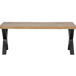Mangohoutonline Mangohouten Eettafel Columbus Rechthoek 260x100 cm Mahom