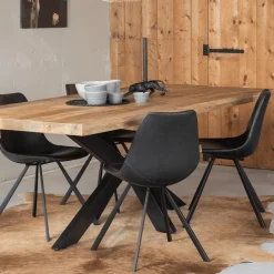 Mangohoutonline Mangohouten Eettafel Memphis Rechthoek 300x120 cm Mahom