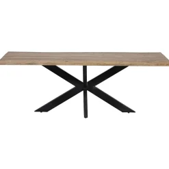Mangohoutonline Mangohouten Eettafel Memphis Rechthoek 220x100 cm Mahom