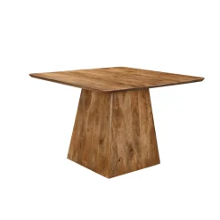 Mangohoutonline Mangohouten Eettafel Nova Vierkant 110x110 cm Mahom