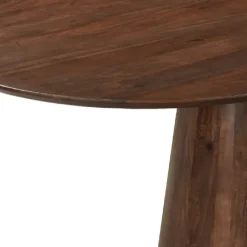 Mangohoutonline Mangohouten Eettafel Nova Capsule Donkerbruin 180×90 cm Mahom