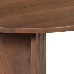 Mangohoutonline Mangohouten Eettafel Sara 180x100 cm Walnoot Mahom