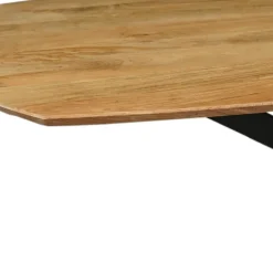 Mangohoutonline Mangohouten Eettafel Vicenza Deens Ovaal 210x100 cm Mahom