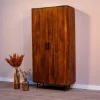 Mangohoutonline Mangohouten Kast Austin 90 cm Mahom