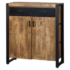 Mangohoutonline Mangohouten Kast Britt 100 cm Mahom