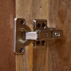 Mangohoutonline Mangohouten Kast Reno 100 cm met 2 lades en 4 deuren Mahom