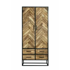 Mangohoutonline Mangohouten Kast Toronto 80 cm Mahom