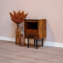 Mangohoutonline Mangohouten Nachtkastje Tucson 35x60 cm Mahom