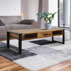 Mangohoutonline Mangohouten Salontafel Britt 120 cm Mahom