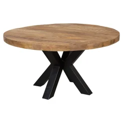 Mangohoutonline Mangohouten Salontafel Glendale 90 cm Mahom