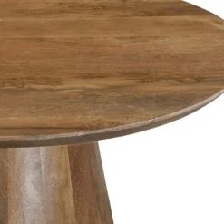 Mangohoutonline Mangohouten Salontafel Nova Rond 80 cm Mahom