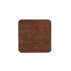 Mangohoutonline Mangohouten Salontafel Nova Vierkant 60x60 cm Donkerbruin Mahom