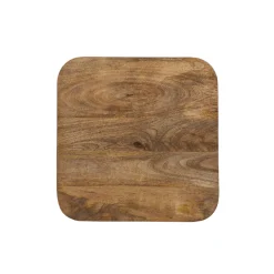 Mangohoutonline Mangohouten Salontafel Nova Vierkant 40x40 cm Mahom