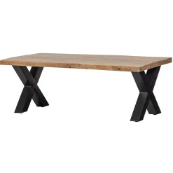 Mangohoutonline Mangohouten Salontafel Orlando 130 cm Mahom