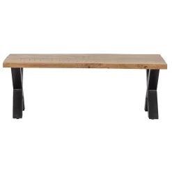 Mangohoutonline Mangohouten Salontafel Orlando 130 cm Mahom