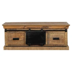 Mangohoutonline Mangohouten Salontafel Portland 120 cm 4 lades Mahom