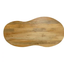 Mangohoutonline Mangohouten Salontafel Torino Organische Vorm Massief Mahom