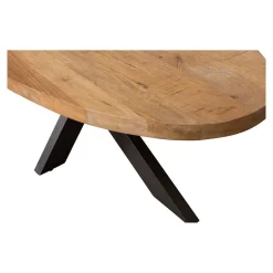 Mangohoutonline Mangohouten Salontafel Tulsa Ovaal Mahom