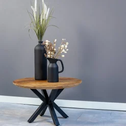 Mangohoutonline Mangohouten Salontafel Vicenza 70 cm Mahom