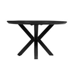 Mangohoutonline Mangohouten Salontafel Vicenza Black 70 cm Mahom